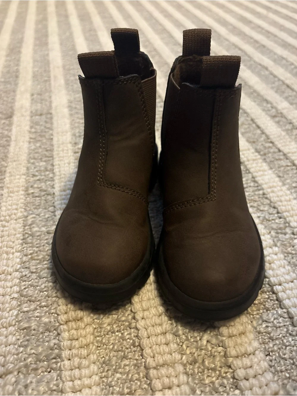 Kids Brown Chelsea Boot - Comfortable Slip-On Toddler Shoes
